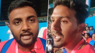 Fan Alleges Volunteers At M Chinnaswamy Stadium Forcefully Stopping Spectators from Waving Mumbai Indians Flags During GG-W vs MI-W WPL 2024 Match (Watch Video)